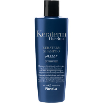 Keraterm Shampoo - Vyživujúci a hydratujúci šampón pre narovnané a chemicky ošetrené vlasy